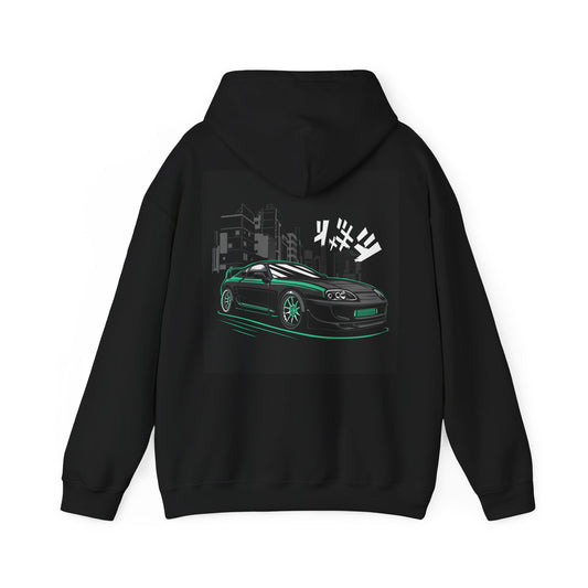 Midnight Supra Hoodie – JDM Night Legends Pullover