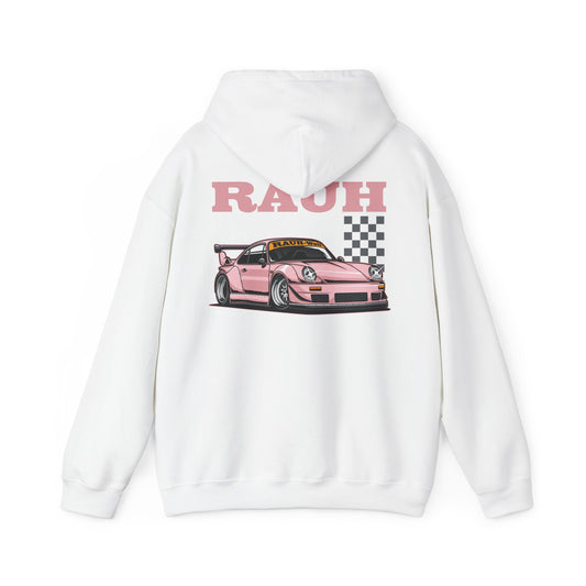 RAUH-Welt RWB Pink Porsche Hoodie – JDM Street Style