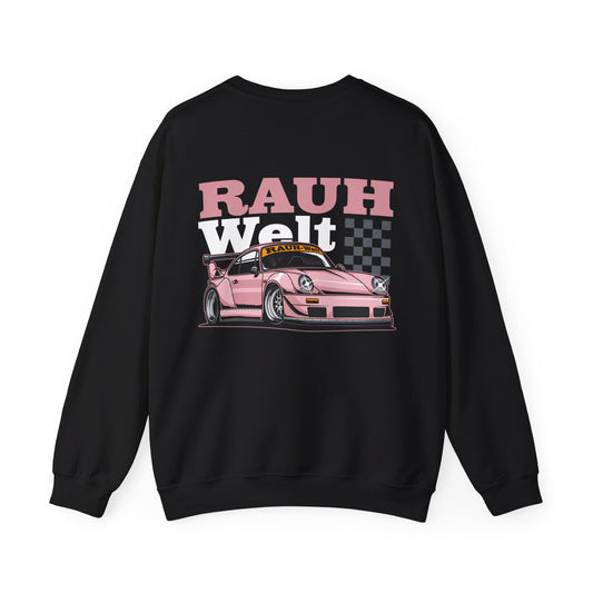 RAUH-Welt Pink Porsche Crewneck Sweatshirt – JDM Icon