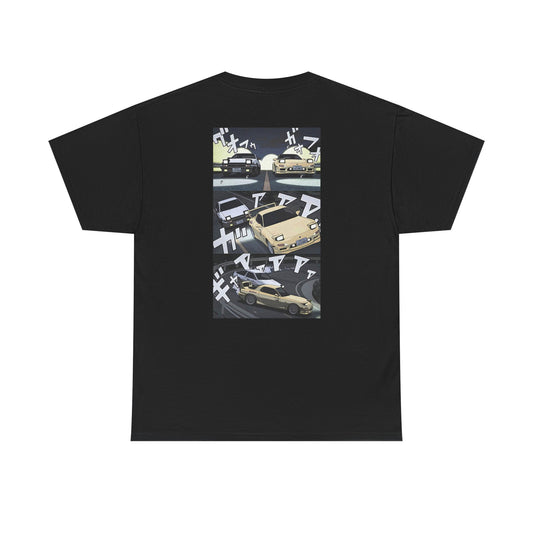 Anime Car Drift Tee – Toyota JDM Manga Style T-Shirt
